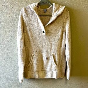 CARHARTT women’s heavyweight hooded sweater. Size L (12/14)